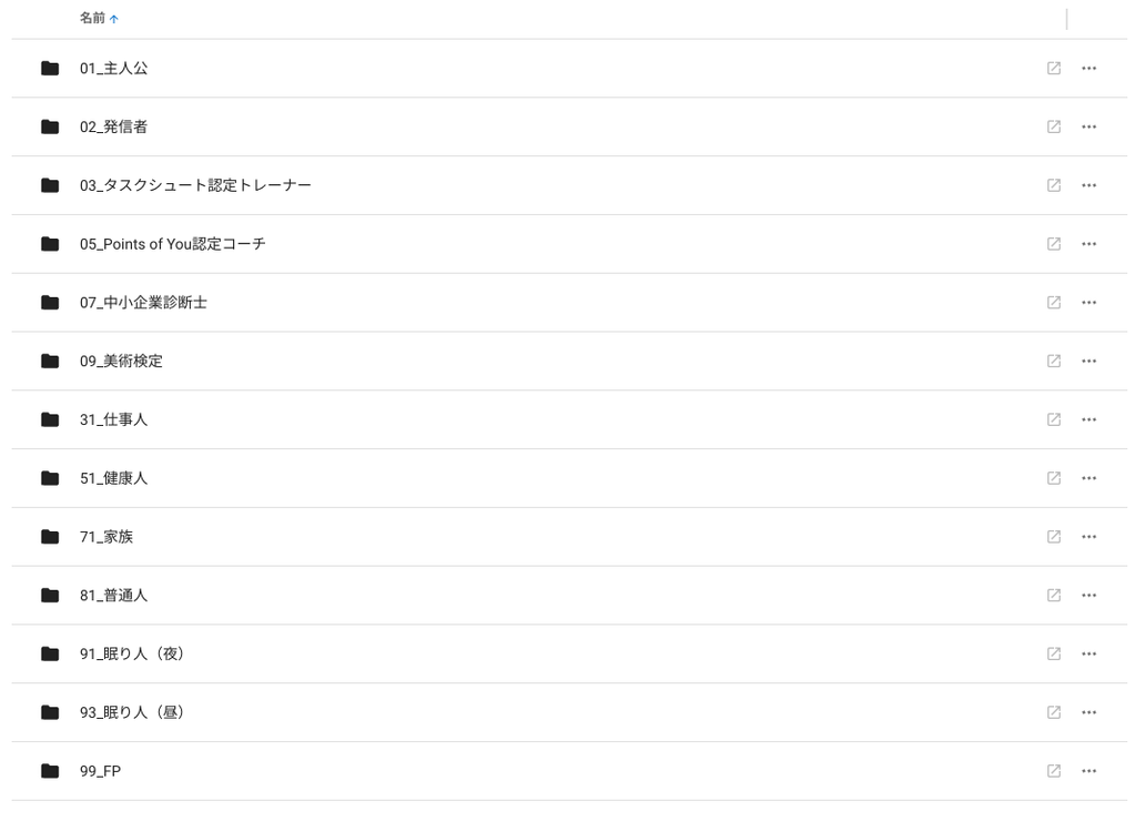 プロジェクトの設定 by ぞの