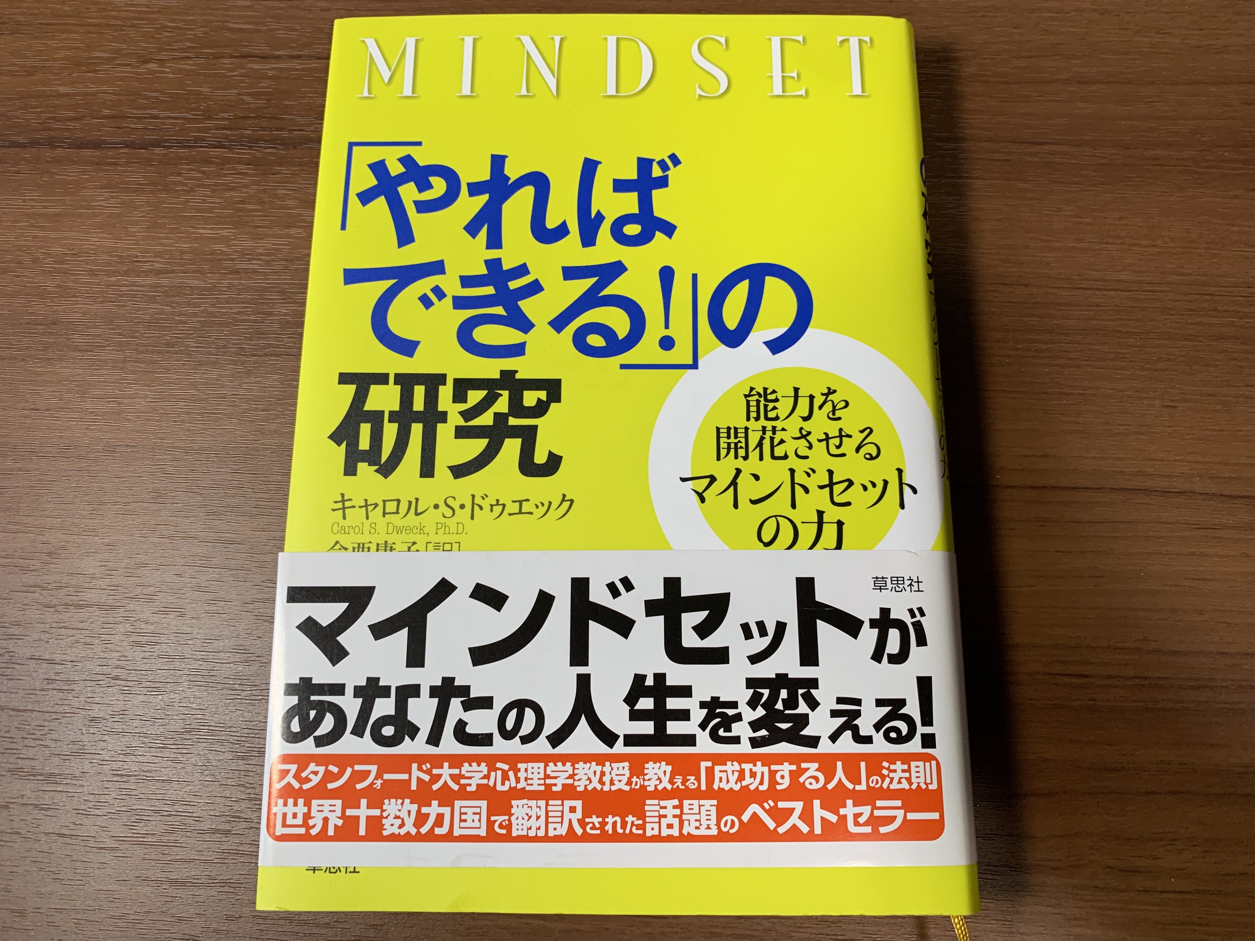 【要約まとめ】マインドセット「やればできる! 」の研究〜しなやかマインドセットで能力を開花させる〜