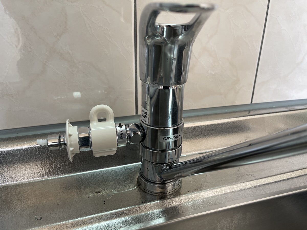 食洗機 分岐水栓 CB-SKF6 - 浄水器・整水器